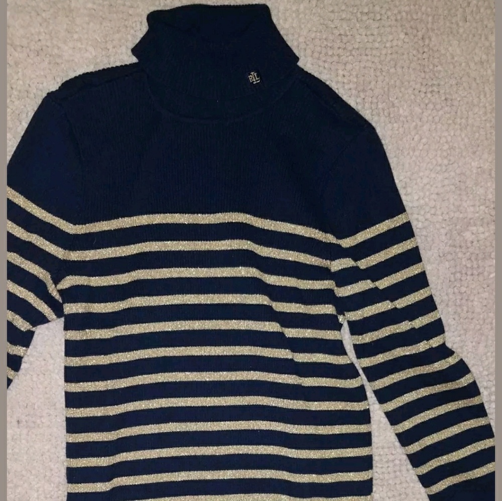 Womens lauren ralph lauren polo sweater turtle nec